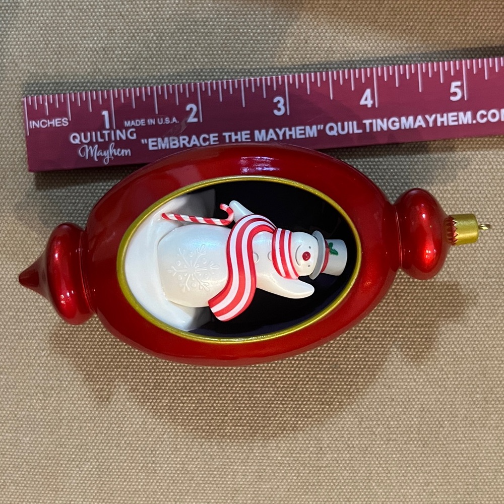 Hallmark 2022 Limited Edition Top Hat Snowman - Picture 3 of 6